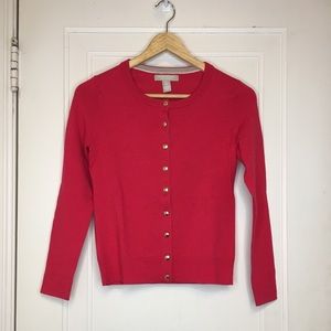Banana Republic Gold Button cardigan sweater